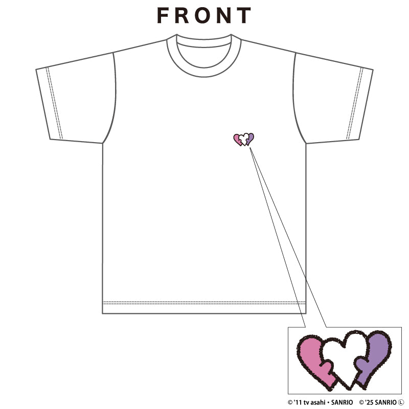 【会場受取】ゴーエクスパンダ♥マイメロディ♥クロミ　Tシャツ