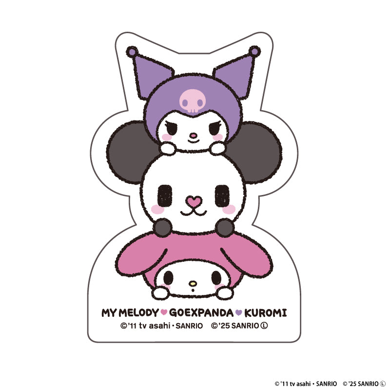 【会場受取】ゴーエクスパンダ♥マイメロディ♥クロミ　アクリルクリップ